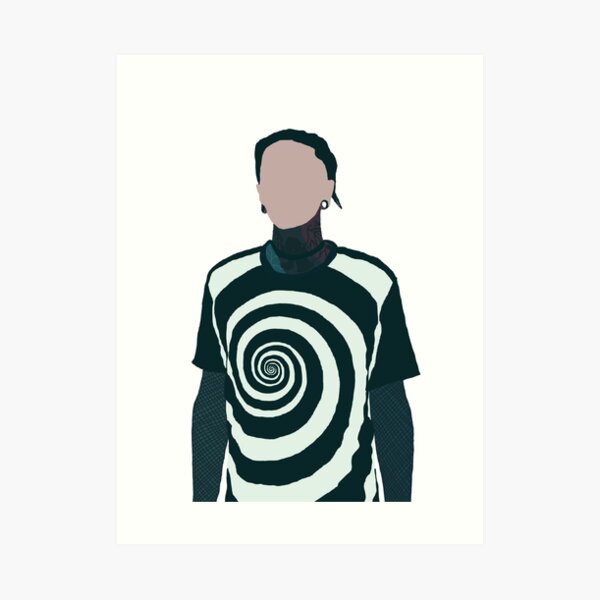 motionless in white spiral shirt