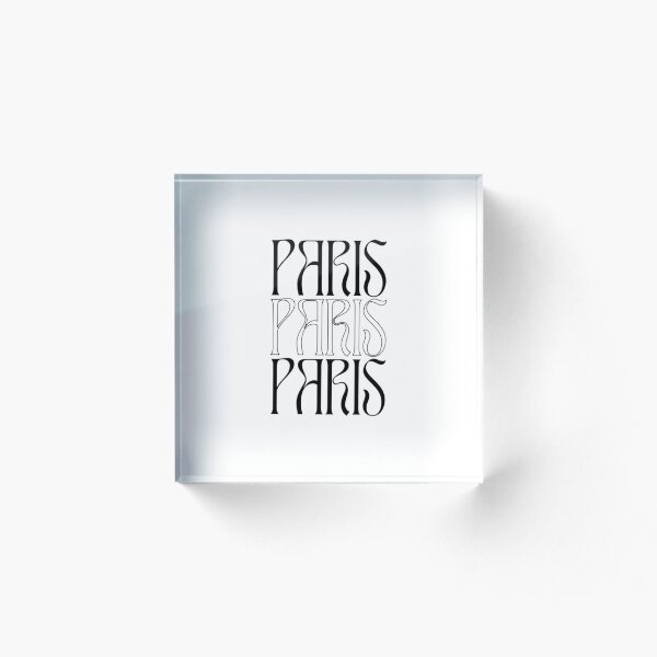 Item preview, Paris Word Quote Typography Design designed and sold by Altec.