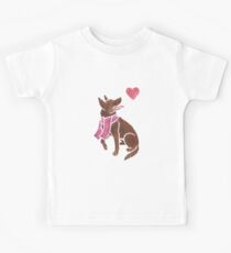 Watercolour Kelpie Kids Tee