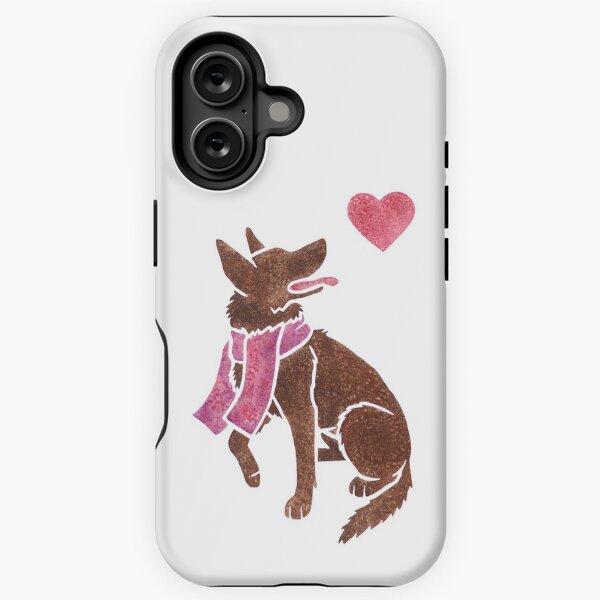 Watercolour Kelpie iPhone Tough Case