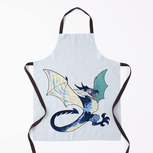 Item preview, Happy Blue Wyvern designed and sold by Spadefish Art.