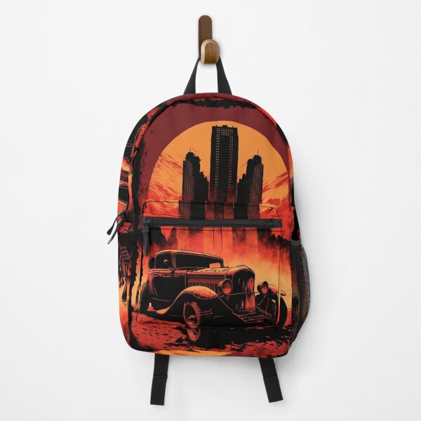 Item preview, Dystopian Sunrise: A Post-Apocalyptic Hot Rod Scene for Fans of Brutalism and American Industry #8 designed and sold by RodZnRoll.