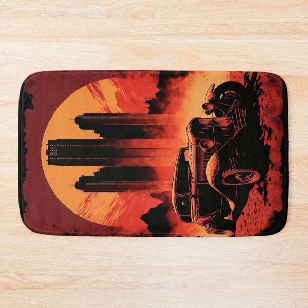 Item preview, Dystopian Sunrise: A Post-Apocalyptic Hot Rod Scene for Fans of Brutalism and American Industry #8 designed and sold by RodZnRoll.