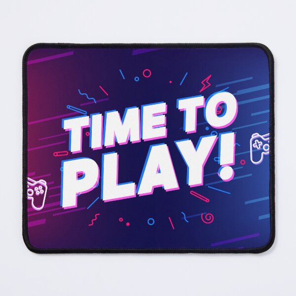 Item preview, Gamer quote: Time to play designed and sold by professorguru.