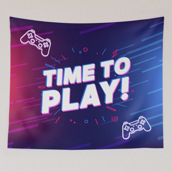 Item preview, Gamer quote: Time to play designed and sold by professorguru.