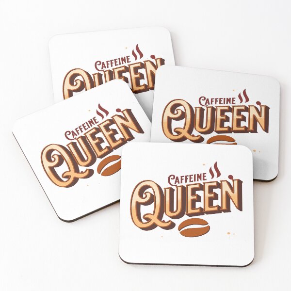 Item preview, Caffeine Queen || Coffee Lover, Coffee Addict, Barista designed and sold by Tritonn204.