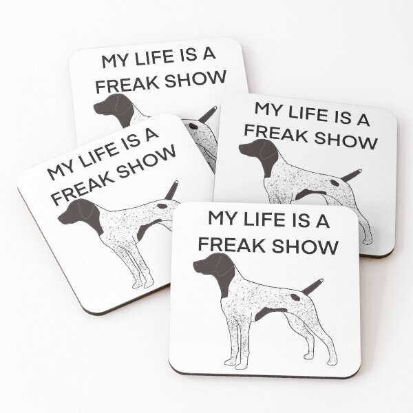 Item preview, My life is a freak show liver roan designed and sold by Horsequeenozie.