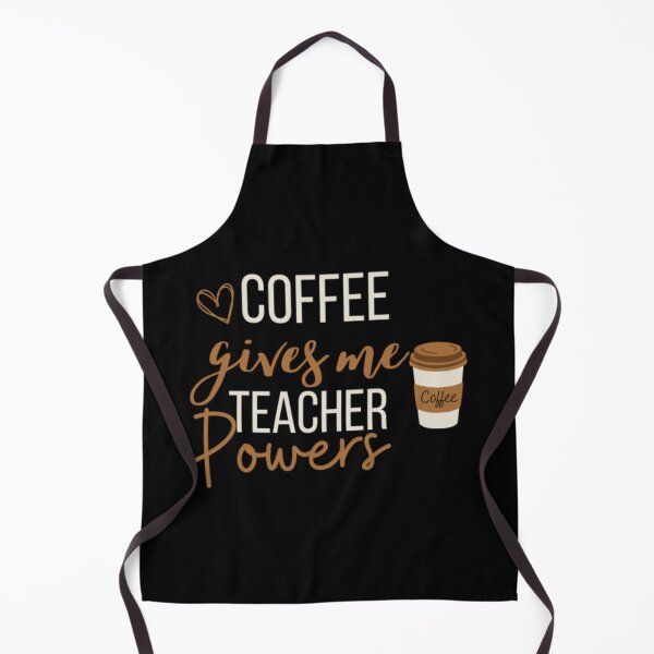 Item preview, Coffee Gives Me Teacher Powers designed and sold by Anelegance-shop.