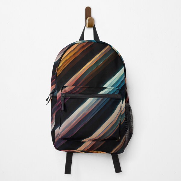 Item preview, Beams of rainbow light striped pattern designed and sold by artfullyprompt.
