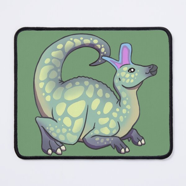 Item preview, Lambeosaurus Herbivore Dinosaur Green designed and sold by ArtMongoose.