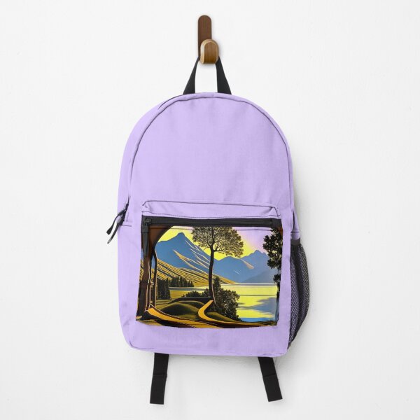 Item preview, Surrealist Mountain Landscape designed and sold by DreamyEscapism.