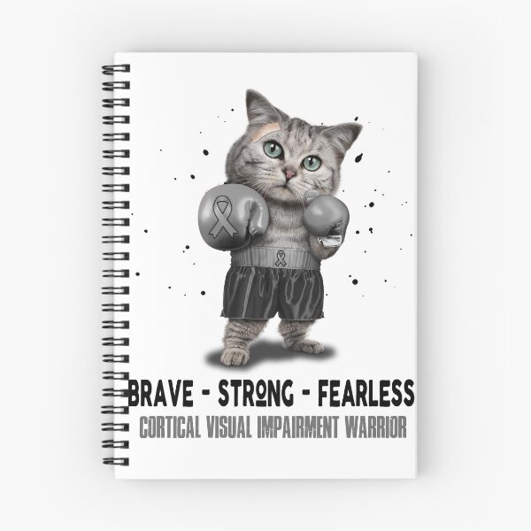 Item preview, Cortical Visual Impairment Warrior - BRAVE STRONG FEARLESS designed and sold by Berriosly.