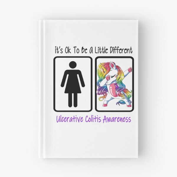 Item preview, Ulcerative Colitis Awareness - It is Ok To Be A Little Different designed and sold by RekaJoJo.