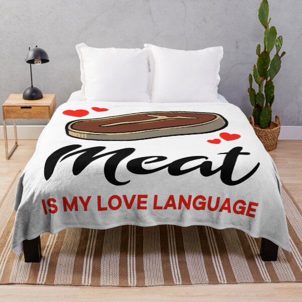 Item preview, Meat is my Love Language designed and sold by jonmlam.