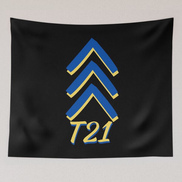 Item preview, Down Syndrome Chevron Arrow for Trisomy 21 T21 for Down Syndrome Awareness designed and sold by ADownLife.