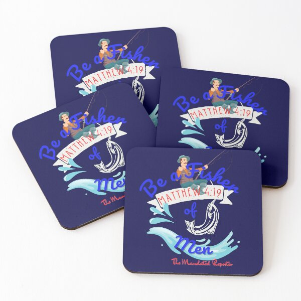 Item preview, Be a Fisher of Men | Matthew 4:19 - Navy Blue designed and sold by TheReporter1.