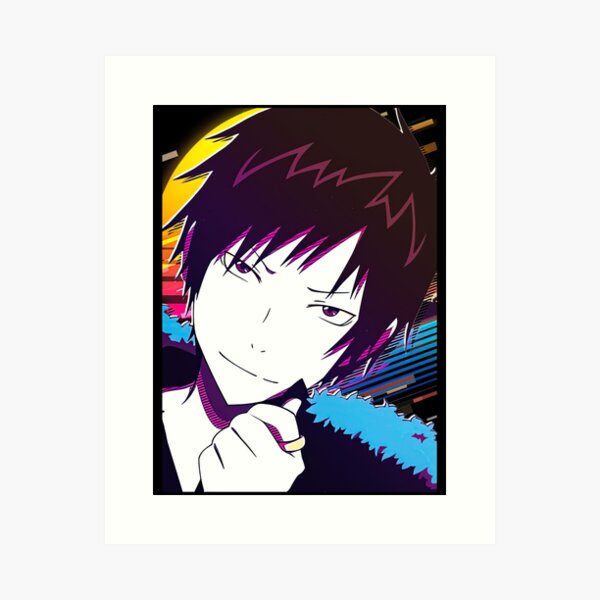 Aperçu de l'œuvre Durarara IzayaOrihara Izaya créée et vendue par Jennie Felix.