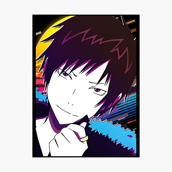 Aperçu de l'œuvre Durarara IzayaOrihara Izaya créée et vendue par Jennie Felix.
