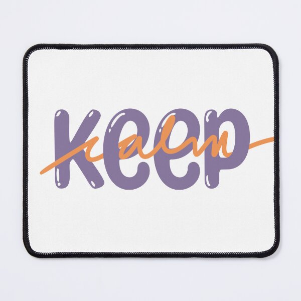 Item preview, Keep Calm statement, cool lettering  designed and sold by makiandart.