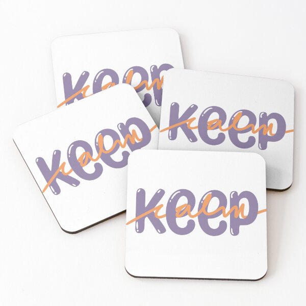 Item preview, Keep Calm statement, cool lettering  designed and sold by makiandart.