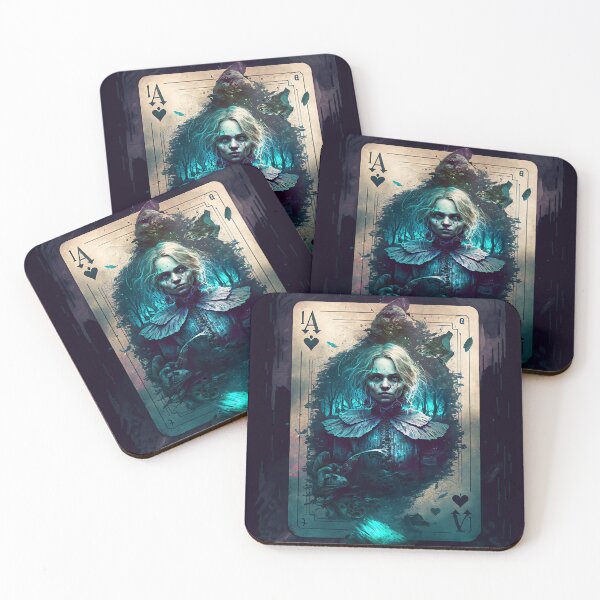 Item preview, Alice in Wonderland Card Design 1 designed and sold by Artistic Pandas.