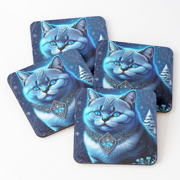Item preview, Blue Shimmering British Shorthair designed and sold by Nocturne  Paws.
