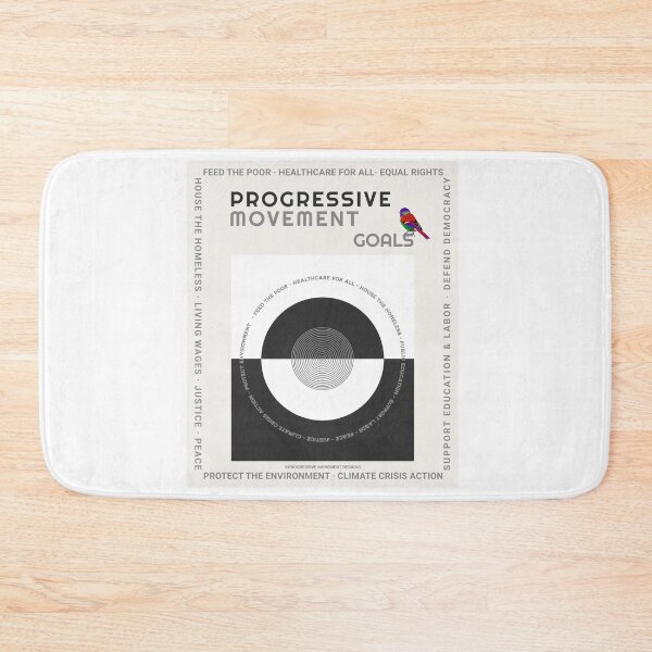 Artikelvorschau, PMD00239 Progressive Movement Designs Tore mit regenbogenfarbenem Vogel für Progressive entworfen und verkauft von ProgressiveLeft.