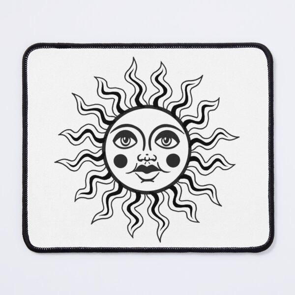 Item preview, Sun with wavy rays designed and sold by Twistedreamland.