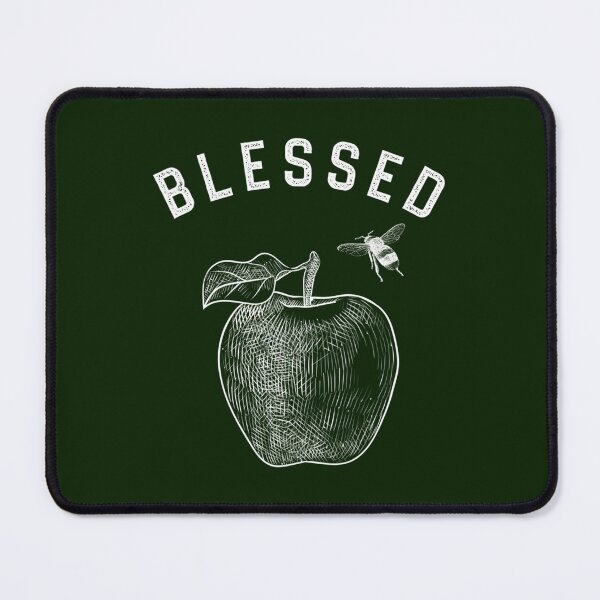 Item preview, Blessed be the Fruit with a bee and an apple designed and sold by KaneGarrick.