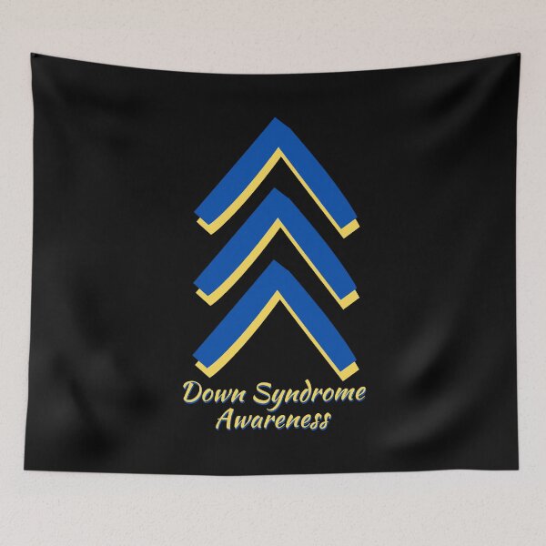 Item preview, Down Syndrome Chevron Arrow for Trisomy 21 T21 for Down Syndrome Awareness designed and sold by ADownLife.