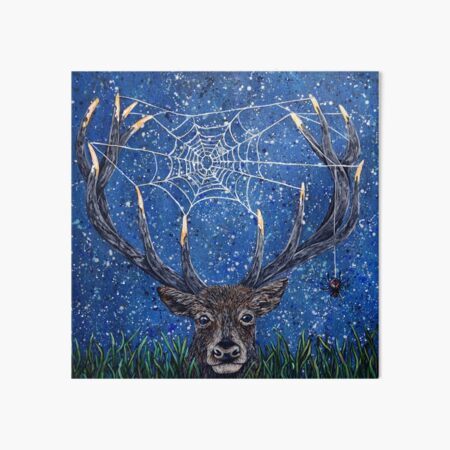 Item preview, Deer vs Spider designed and sold by Rachelle Dyer.