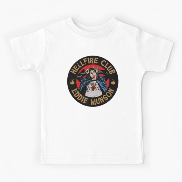 Eddie Munson Hellfire Club Kids T-Shirt for Sale by krypton4shirt