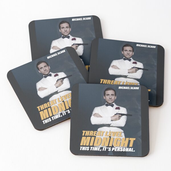 Item preview, Threat Level Midnight designed and sold by Fernoms.