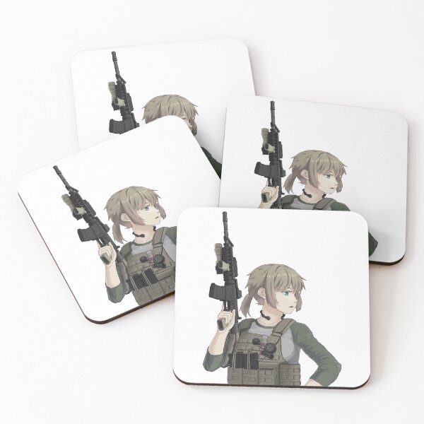 Item preview, Military Anime Girl designed and sold by kittiescuties.