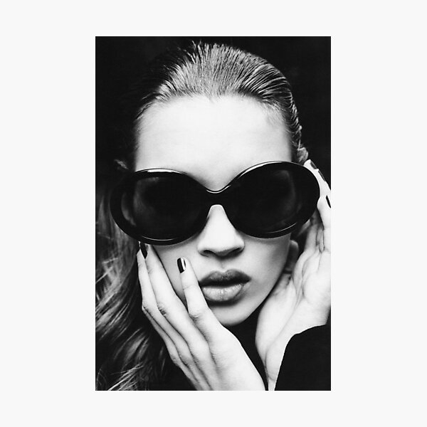 Item preview, 90s Kate Moss, Fashion Photography  designed and sold by HoneymoonHotel.