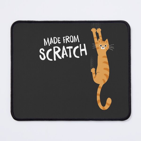 Item preview, Made From Scratch Orange Cat Hanging On Funny Tabby Cat designed and sold by Jenn Inashvili.