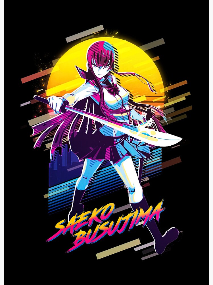 Saeko Busujima Highschool of the Dead Poster for Sale by IkaXII