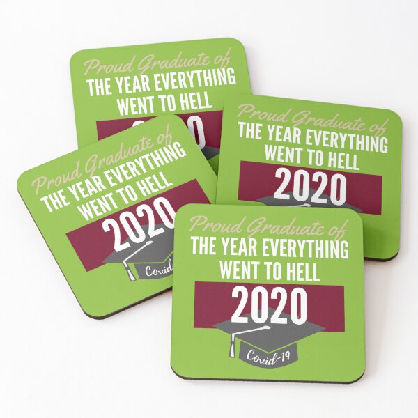 Item preview, Coronavirus Class of 2020 Graduate Garnet and Gold FSU University Colors   designed and sold by beingstar.