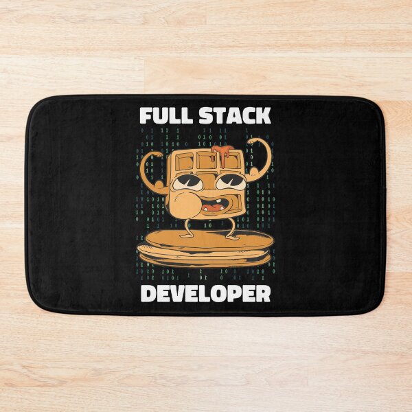 Item preview, Funny Retro Full Stack Developer Art designed and sold by MrEddie10.