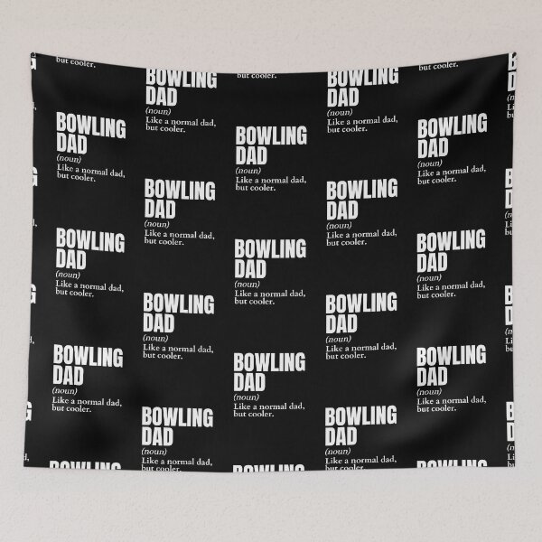 Item preview, Funny Bowling Dad Definition designed and sold by LaughingHorseCo.
