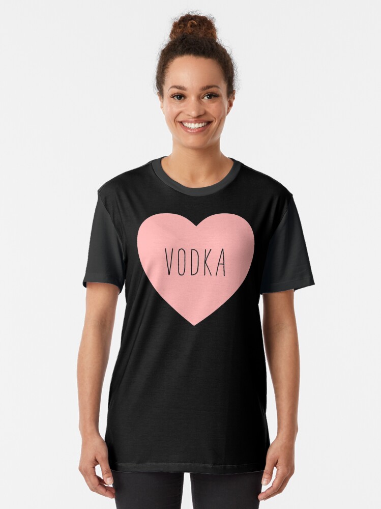 love vodka t shirt