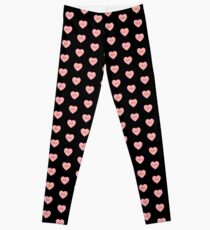 I Love Vodka Heart | Black Variant Leggings