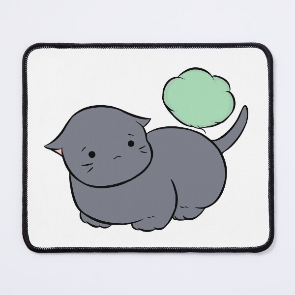 Item preview, Gray Farting Kitten  designed and sold by enjilime.