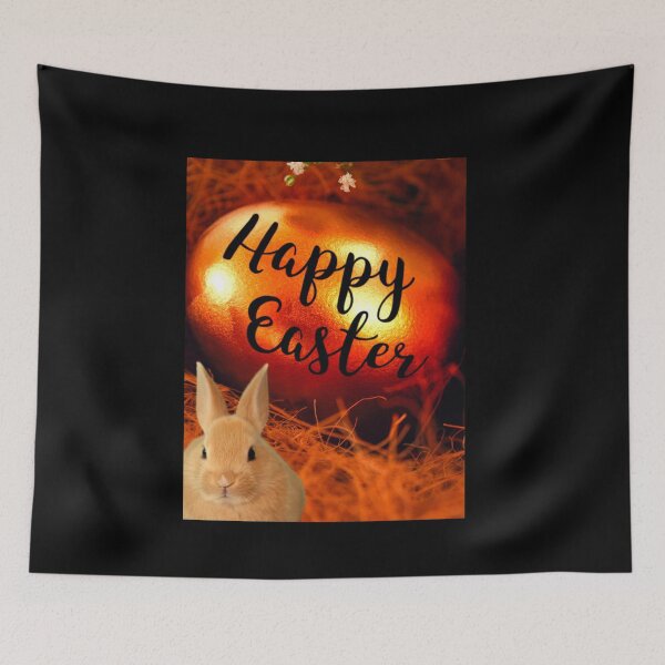 Item preview, Happy Easter Golden Egg Rabbit designed and sold by teewearstyle.