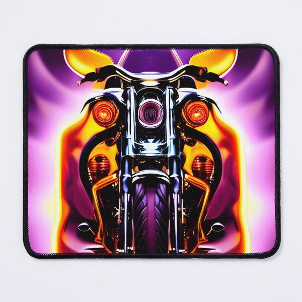 Artikelvorschau, Custom Chopper in Neon Flammen entworfen und verkauft von Dalive.