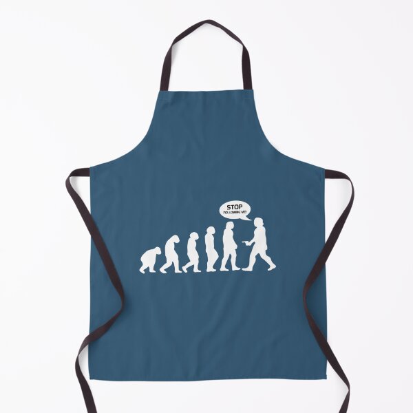 Item preview, Evolution - stop following me   designed and sold by TreeShirtzee.