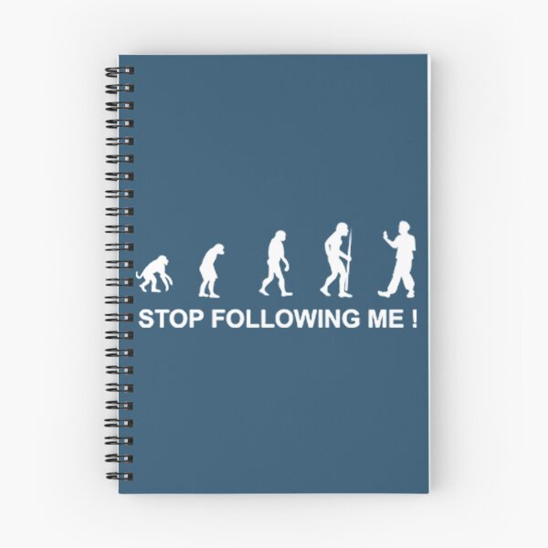 Item preview, Evolution - Stop Following Me designed and sold by TreeShirtzee.
