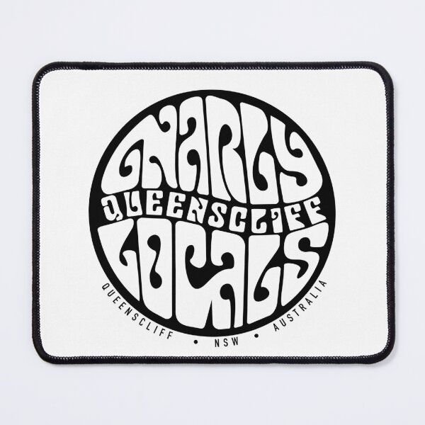 Item preview, Vintage Queenscliff (logotipo negro) designed and sold by GnarlyLocals.