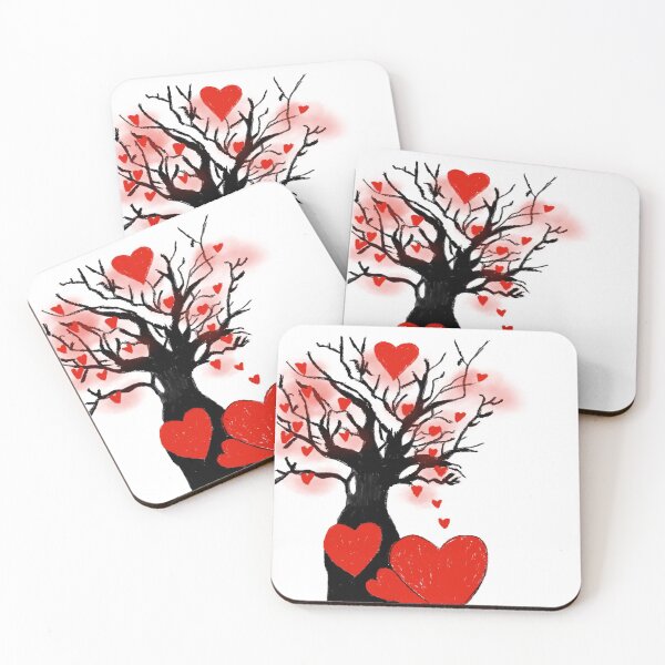 Item preview, The Love Tree and Hearts  designed and sold by Corinafoto.