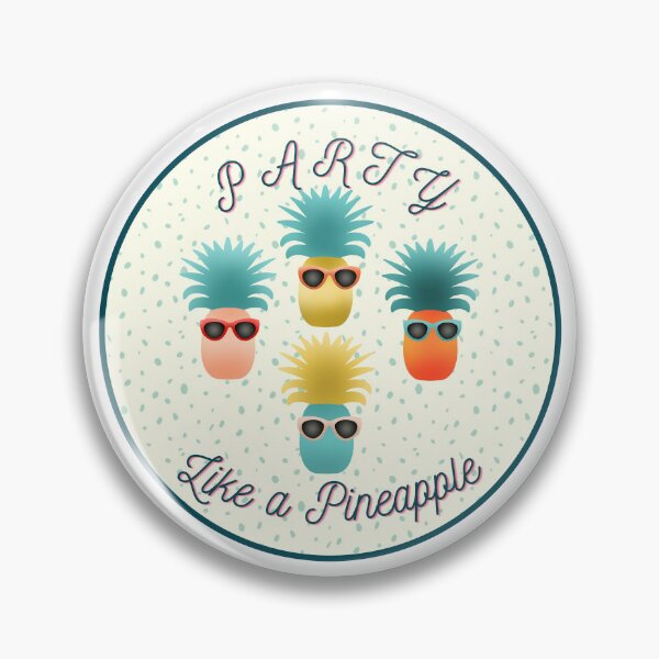 Item preview, Party Like a Pineapple designed and sold by MarcyBrennanArt.
